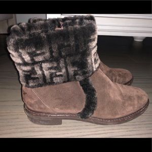 Fendi fur boots